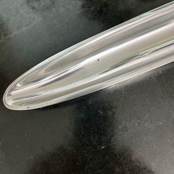 Rare Antique Silver Mechanical Tong/Claw With Pewter Olive/Pickle Tray. - Picture 6 of 10